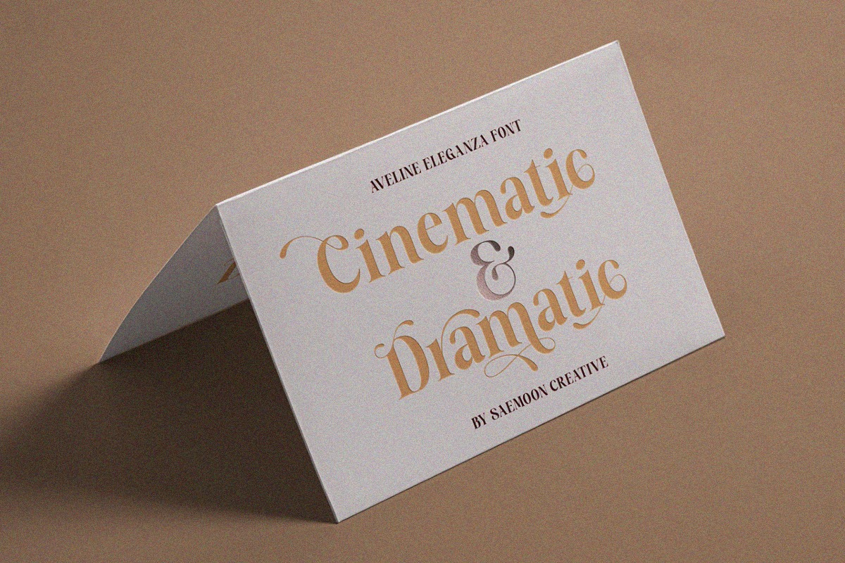 Aveline Eleganza Font - Image 4