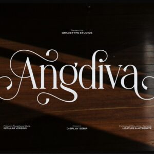 Angdiva Font