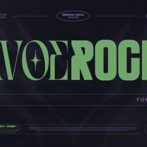 Avoerock Font