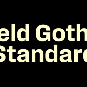 Field Gothic Standard Font