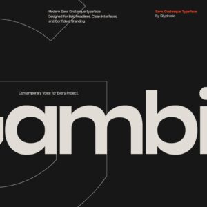 GC Gambio Font