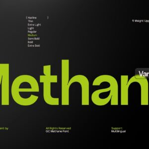 GC Methane Font Family