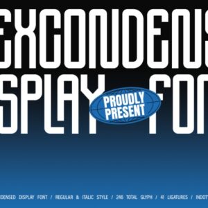 IT Nex Condense Font