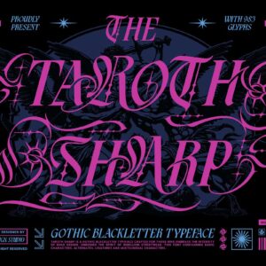 Taroth Sharp Font